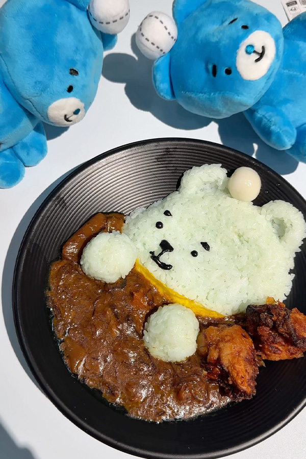 ビジュだけじゃない！味も本格派なえふたんカレー