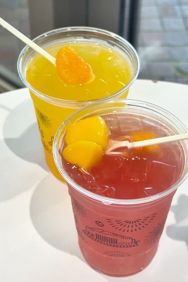 暑い日に飲みたいフルーツサワー！